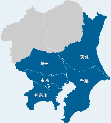 KOSEI対応可能エリア